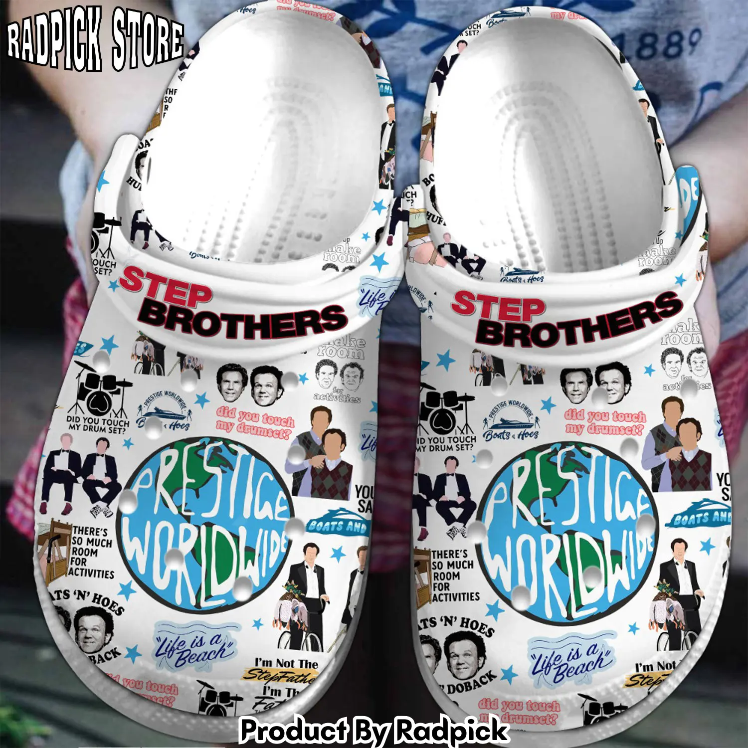 Radpick step brothers movie clogs shoes comfortable for men women rp6521158